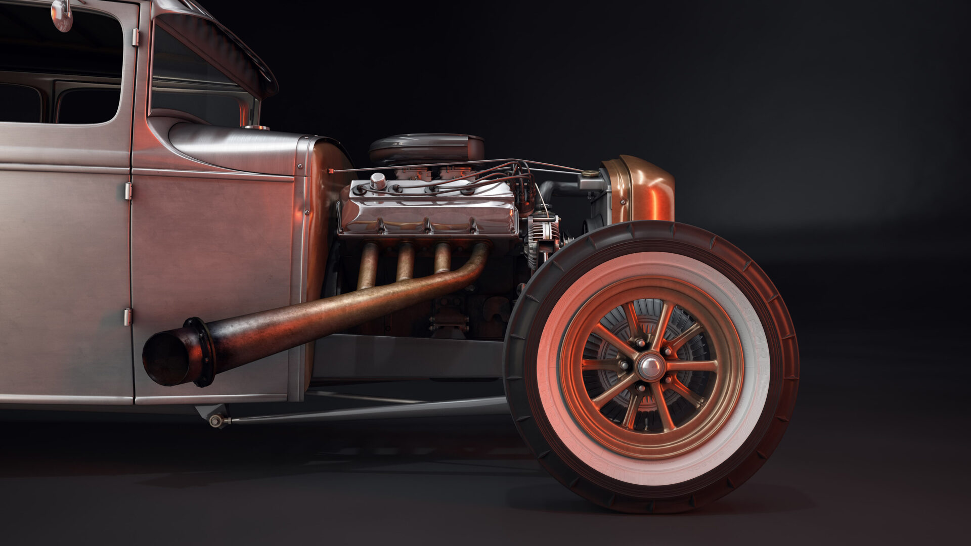 HOT ROD FORD