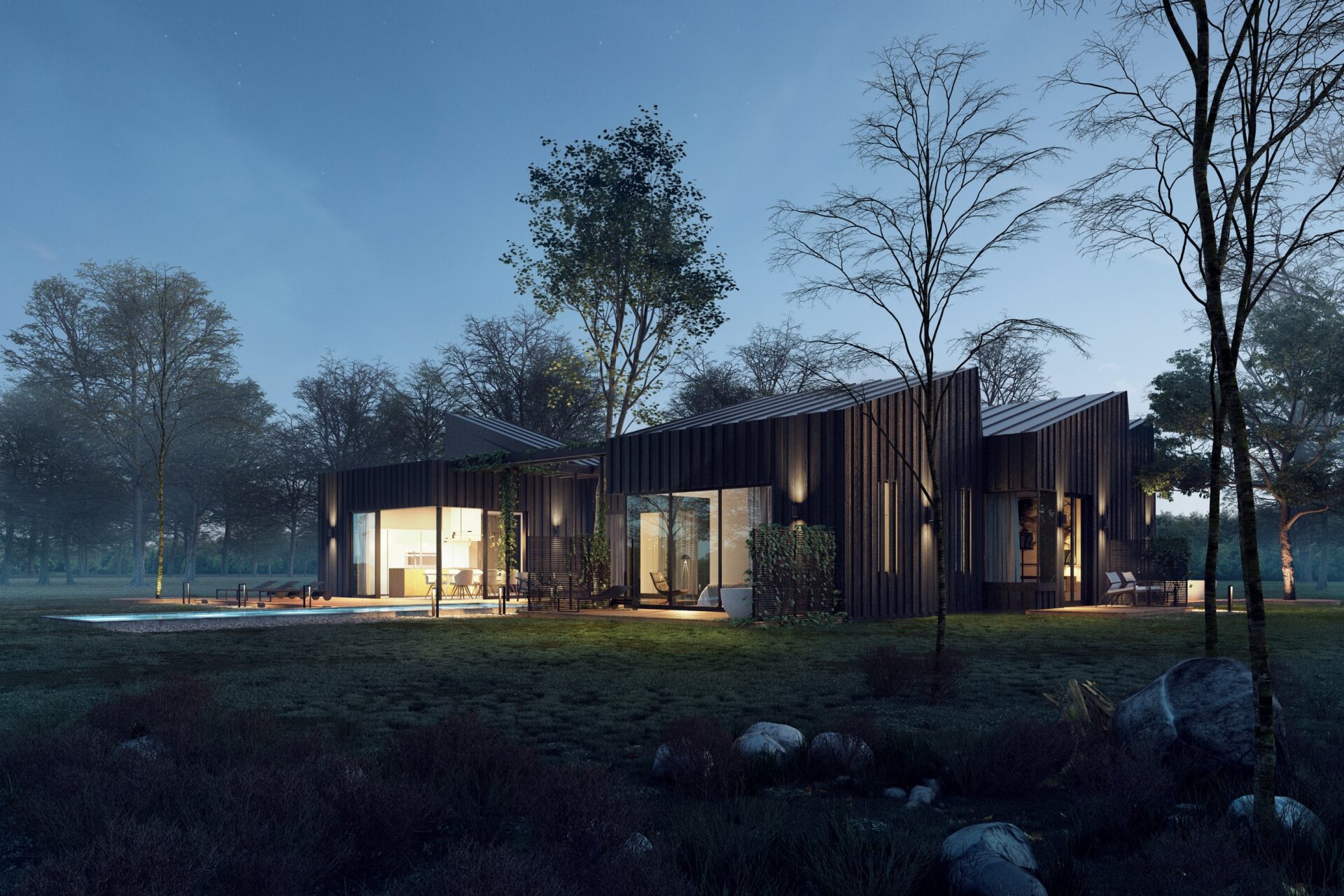 Architectural Visualization of House