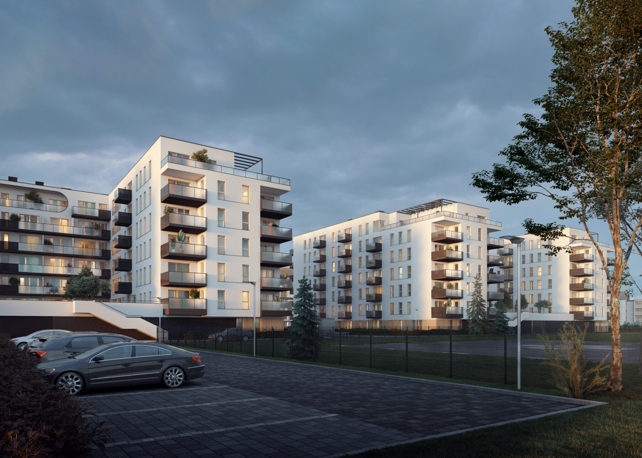Architectural Visualizations of Residential Complex