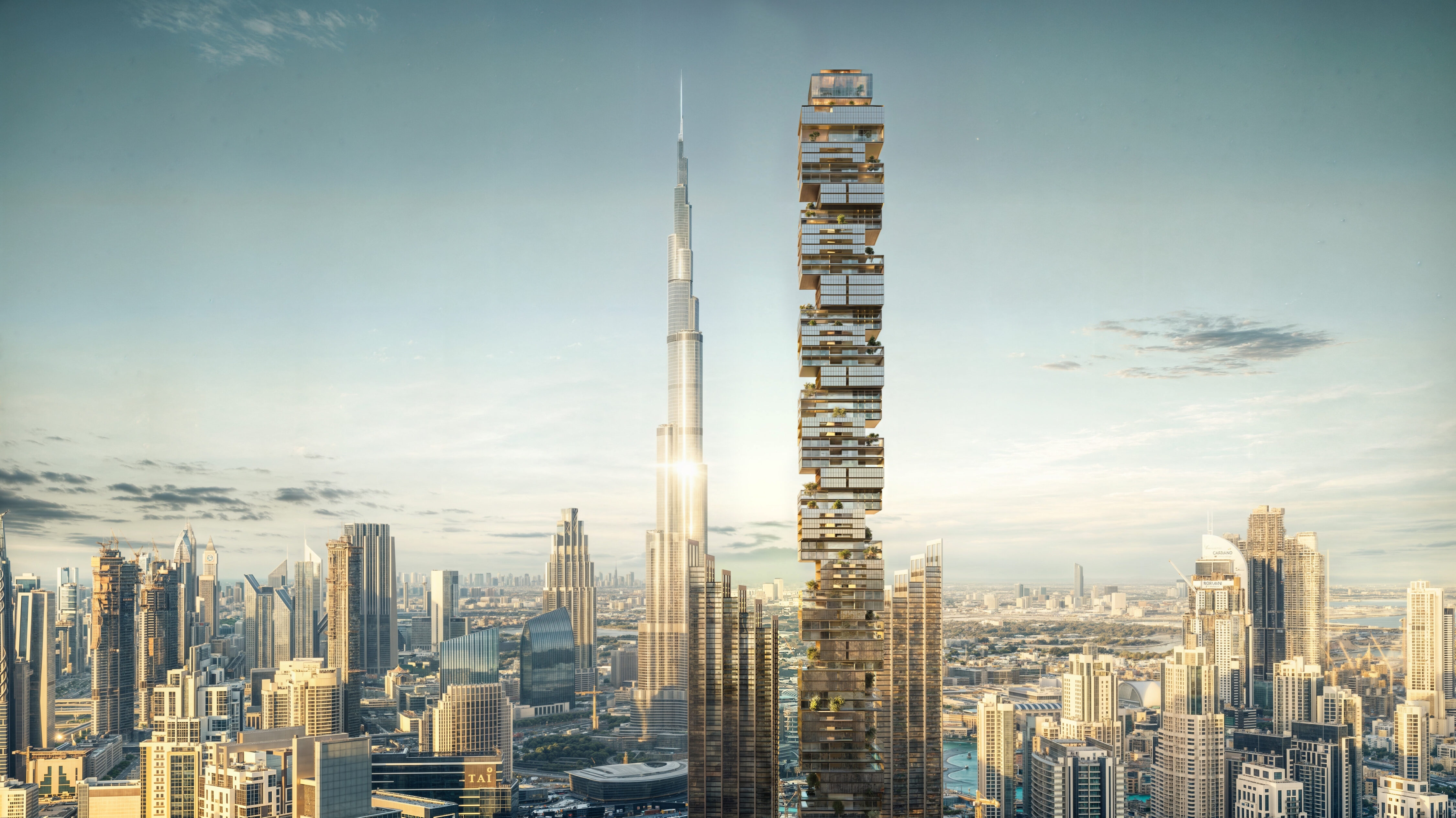 Sky-Villas Visualizations: Keturah Tower in Dubai